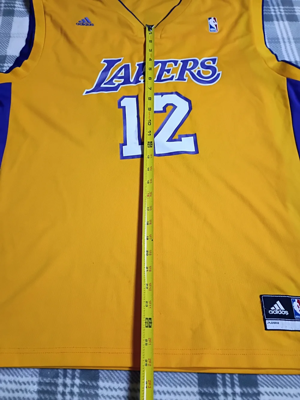 Dwight Howard #12 Los Angeles Lakers Adidas  Jersey Men's Large